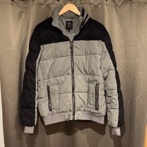 Guess Men's Two-Tone Puffer Jacket